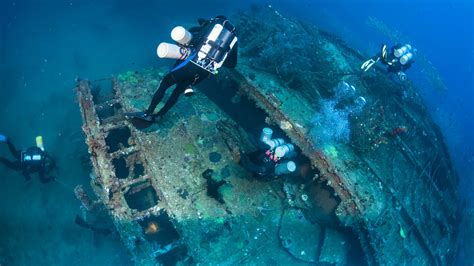 H.M.S Hermes Wreck Diving .